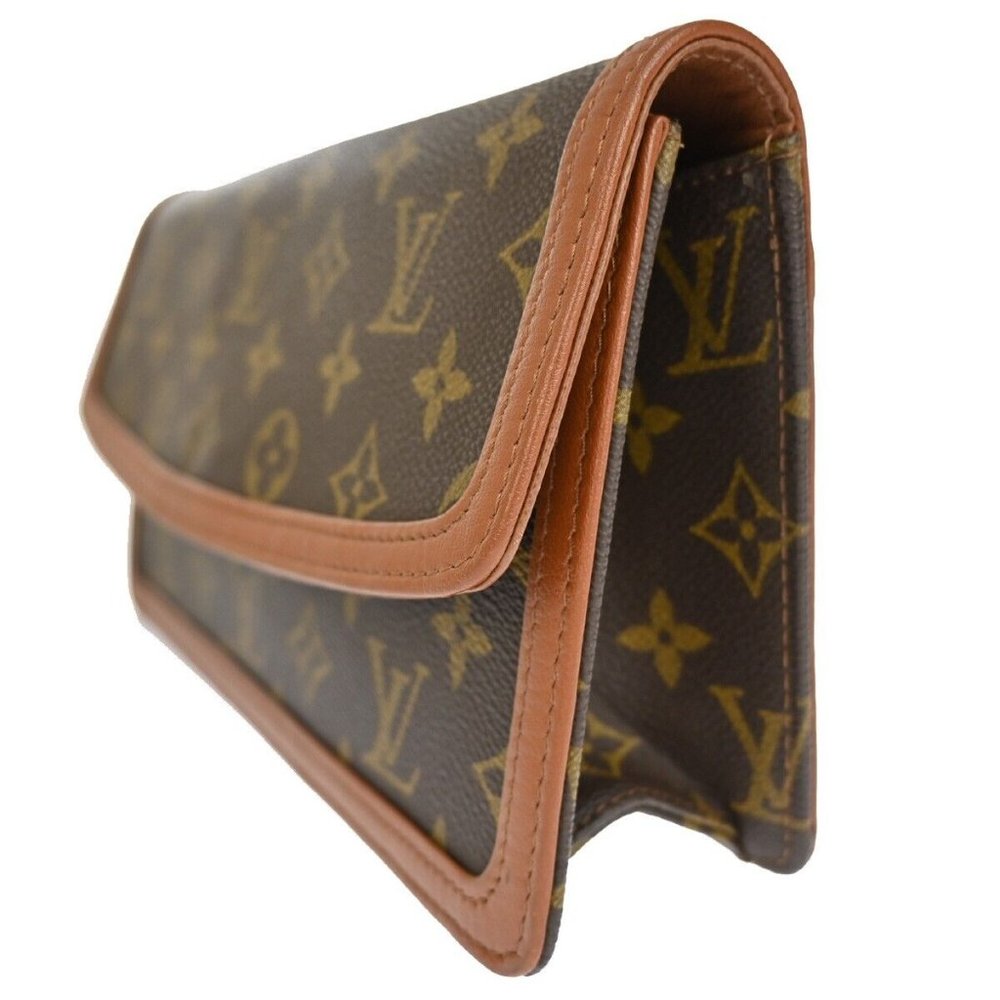 LOUIS VUITTON Pochette Dam PM Clutch Hand Bag Monogram Leather BN M51812 77KA018 - Picture 9 of 16